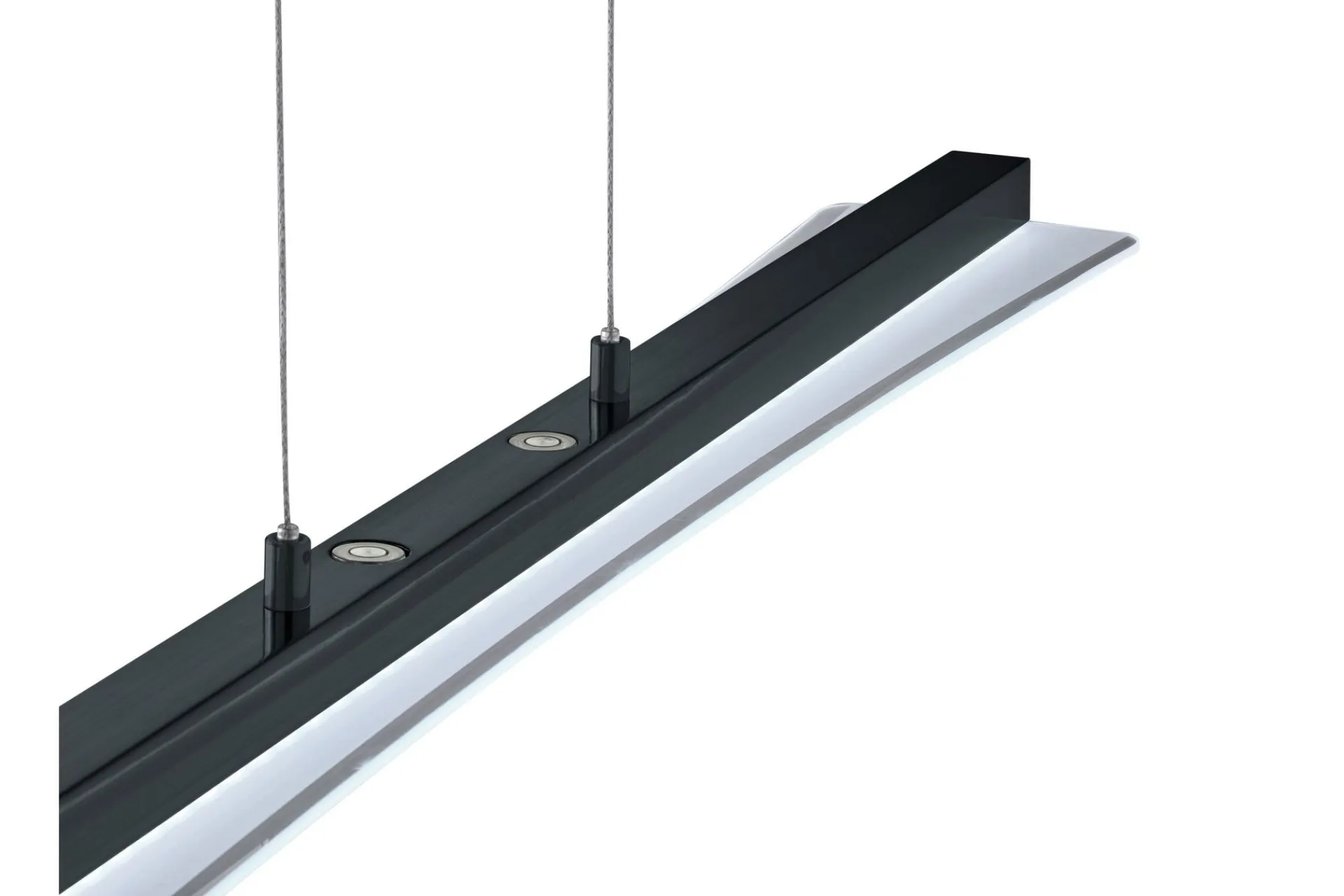 Trio Lighting Smash LED taklampe matt sort