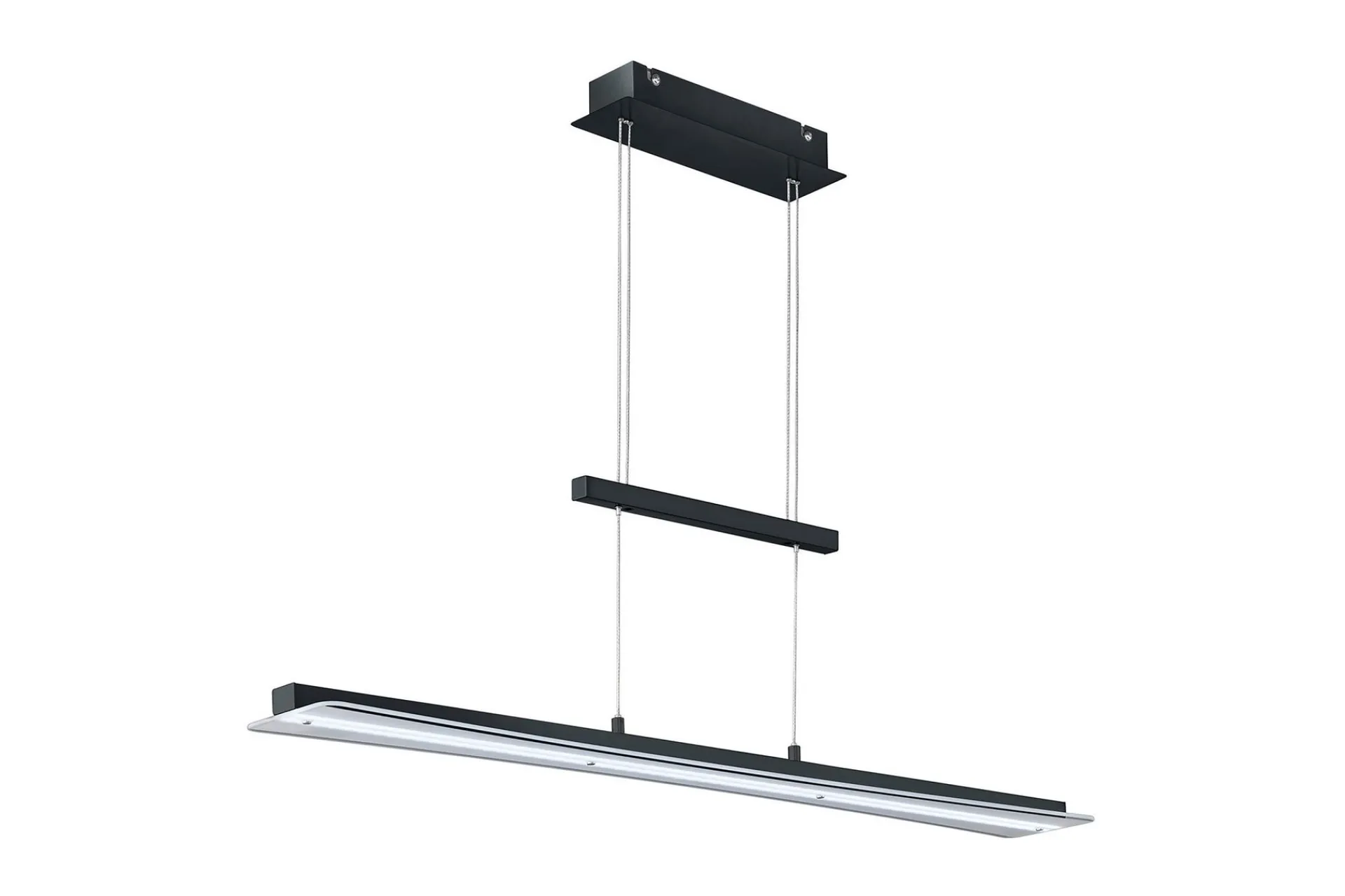 Trio Lighting Smash LED taklampe matt sort