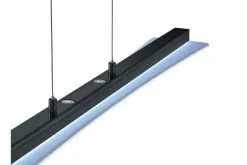 Trio Lighting Smash LED taklampe matt sort