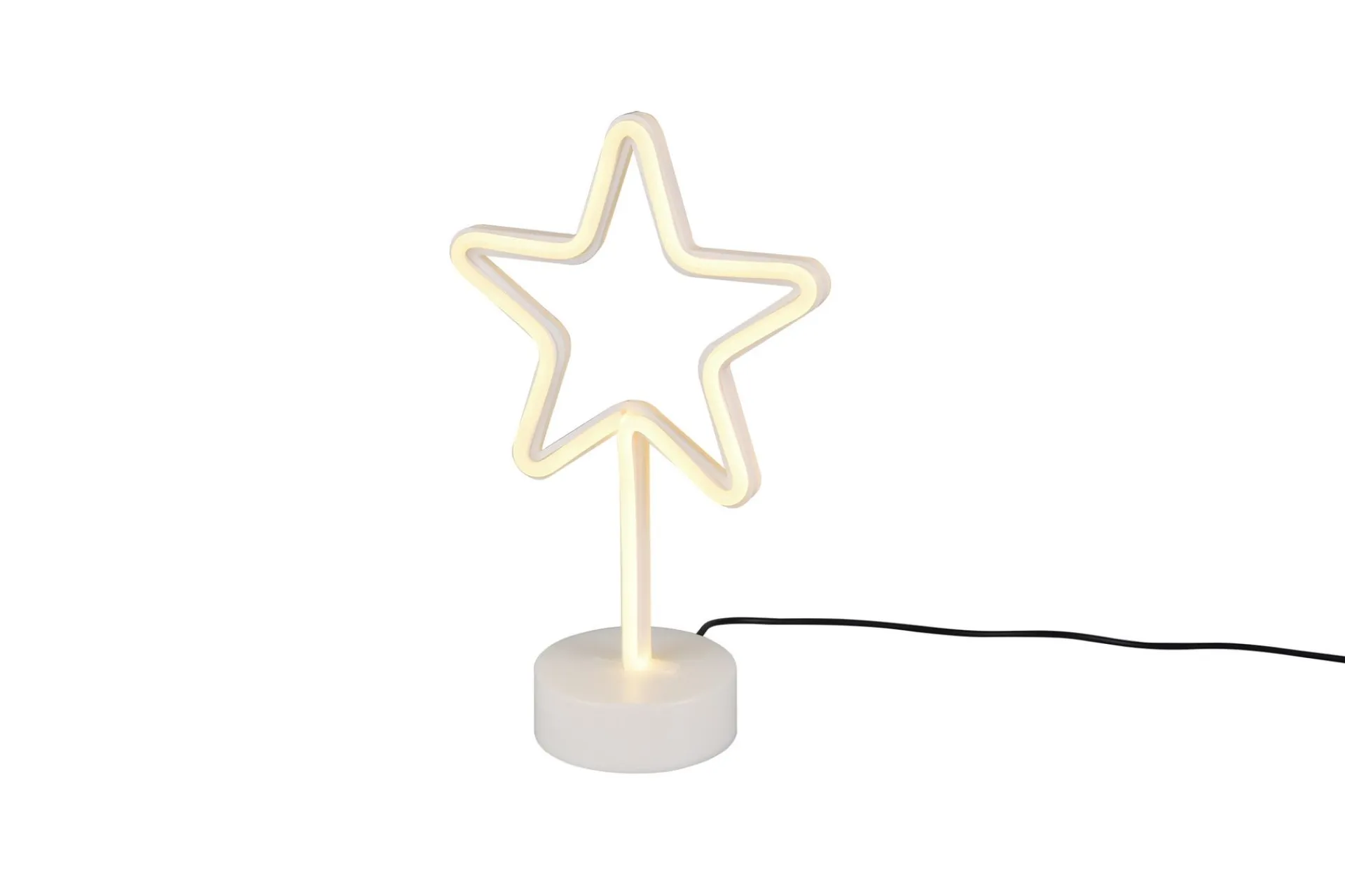 Trio Lighting Bordlampe-Star LED bordlampe hvit