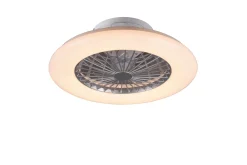 Trio Lighting Taklampe|Stuelampe-Stralsund LED tak-/veggvifte hvit Titan