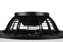 Trio Lighting Taklampe-Stralsund LED tak-/veggvifte matt starlight Svart