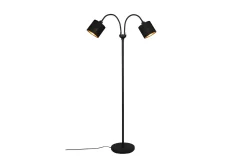 Trio Lighting Tommy gulvlampe 2L E14 /gull