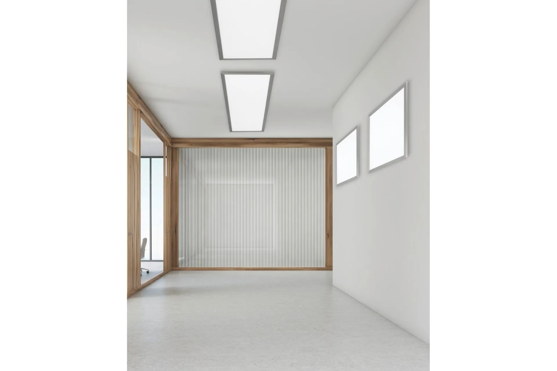 Trio Lighting Taklampe|Stuelampe-Trio Phoenix Plafond LED Stål