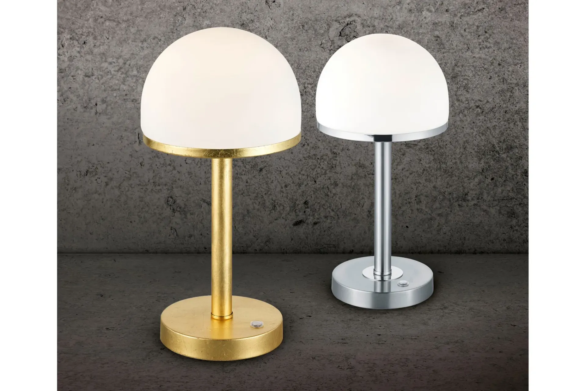 Trio Lighting Bordlampe|Soveromslampe-Troge Bordlampe LED Stål