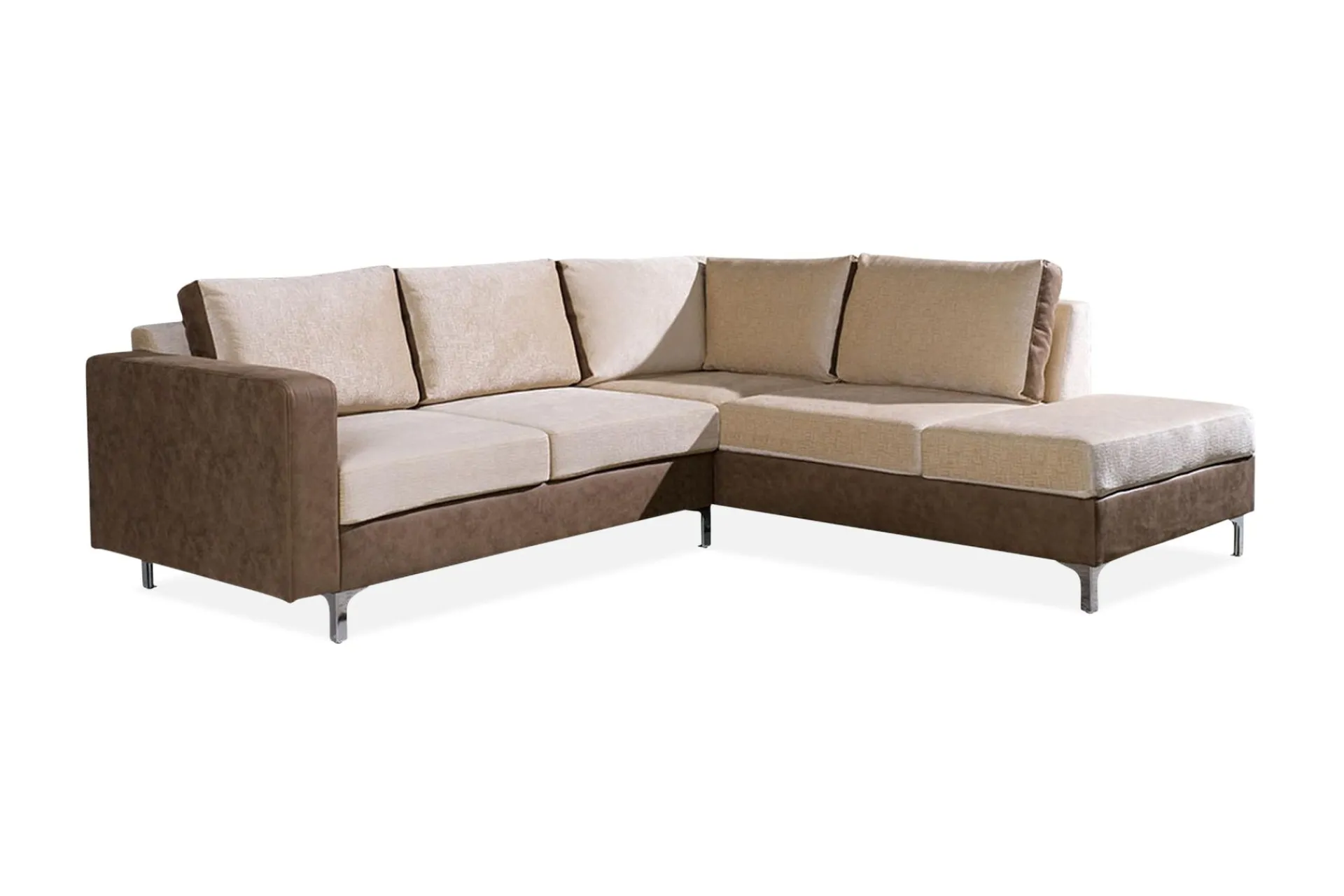 Sofa Med Sjeselong-Truro Hjørnesofa Divan Høyre Rubus 2 + Cladium 1