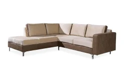 Velour Sofa & Fløyel Sofa-Truro Hjørnesofa Divan Venstre Rubus 2 + Cladium 1