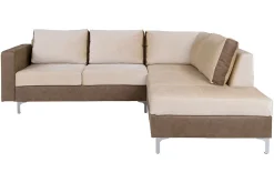 Velour Sofa & Fløyel Sofa-Truro Hjørnesofa Divan Venstre Rubus 2 + Cladium 1