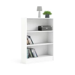 Tvilum Trysil Bokhylle med 2 hyller 79x27x107 cm