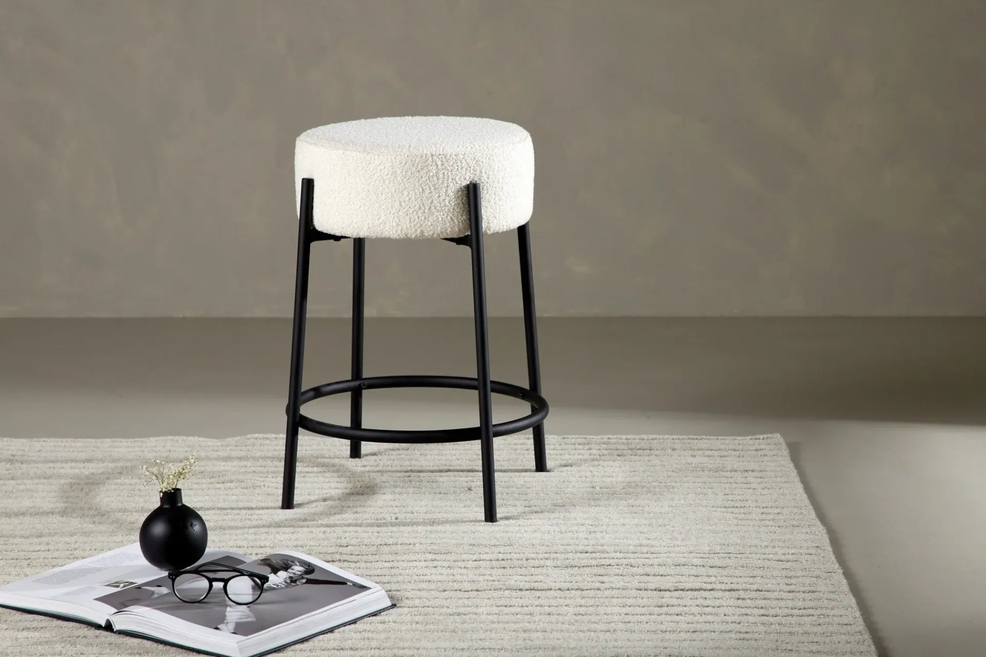 Venture Home Barmøbler|Barstoler-Tucson Barstol Hvit