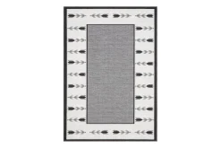 KM Home Flatvevde Tepper-Tulpan Flatvevd Matte 160x230 cm Grey