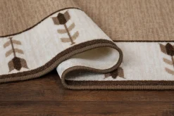 KM Home Flatvevde Tepper-Tulpan Flatvevd Matte 133x190 cm Natur