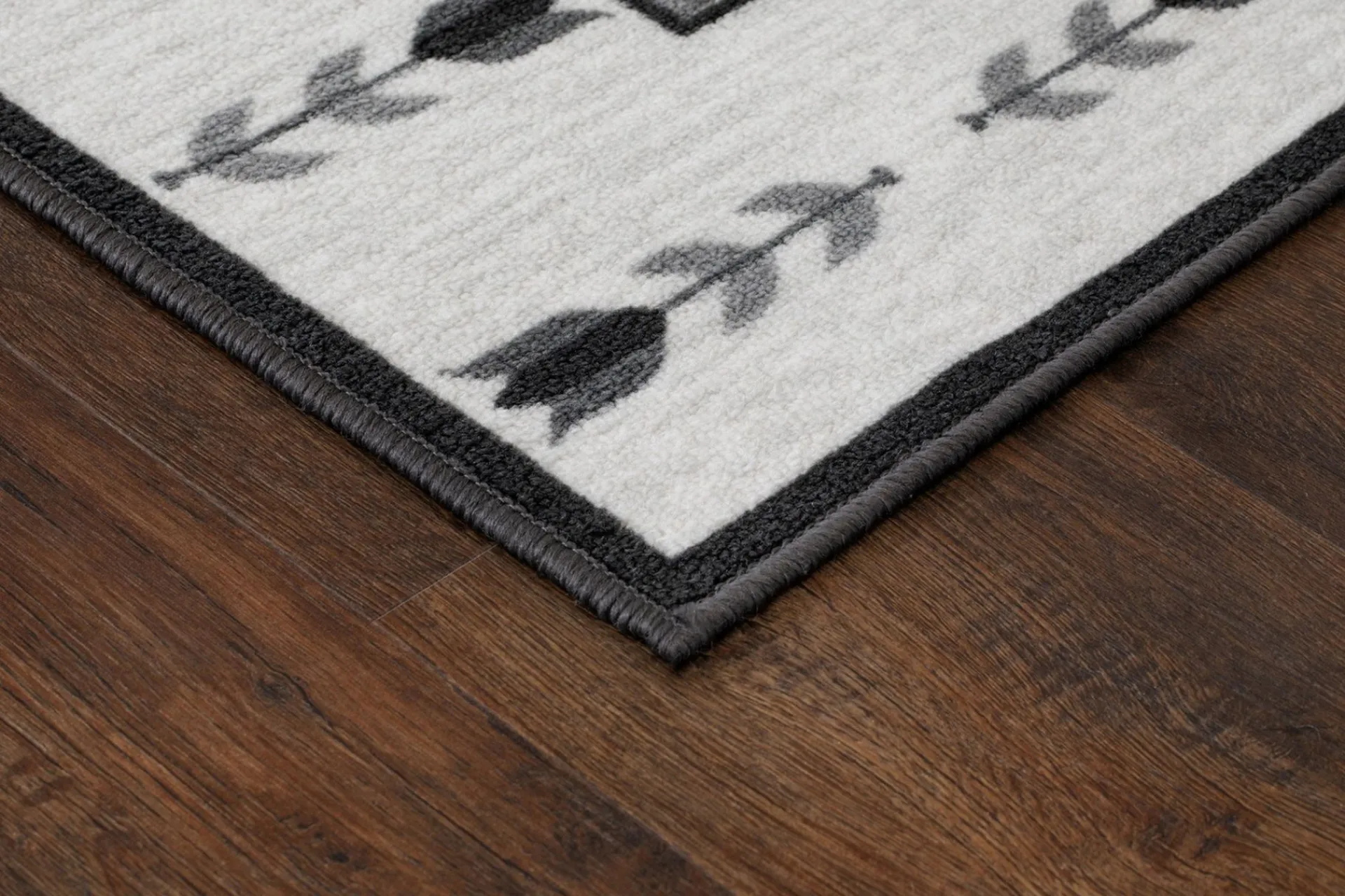 KM Home Flatvevde Tepper-Tulpan Flatvevd Matte 80x300 cm Grey