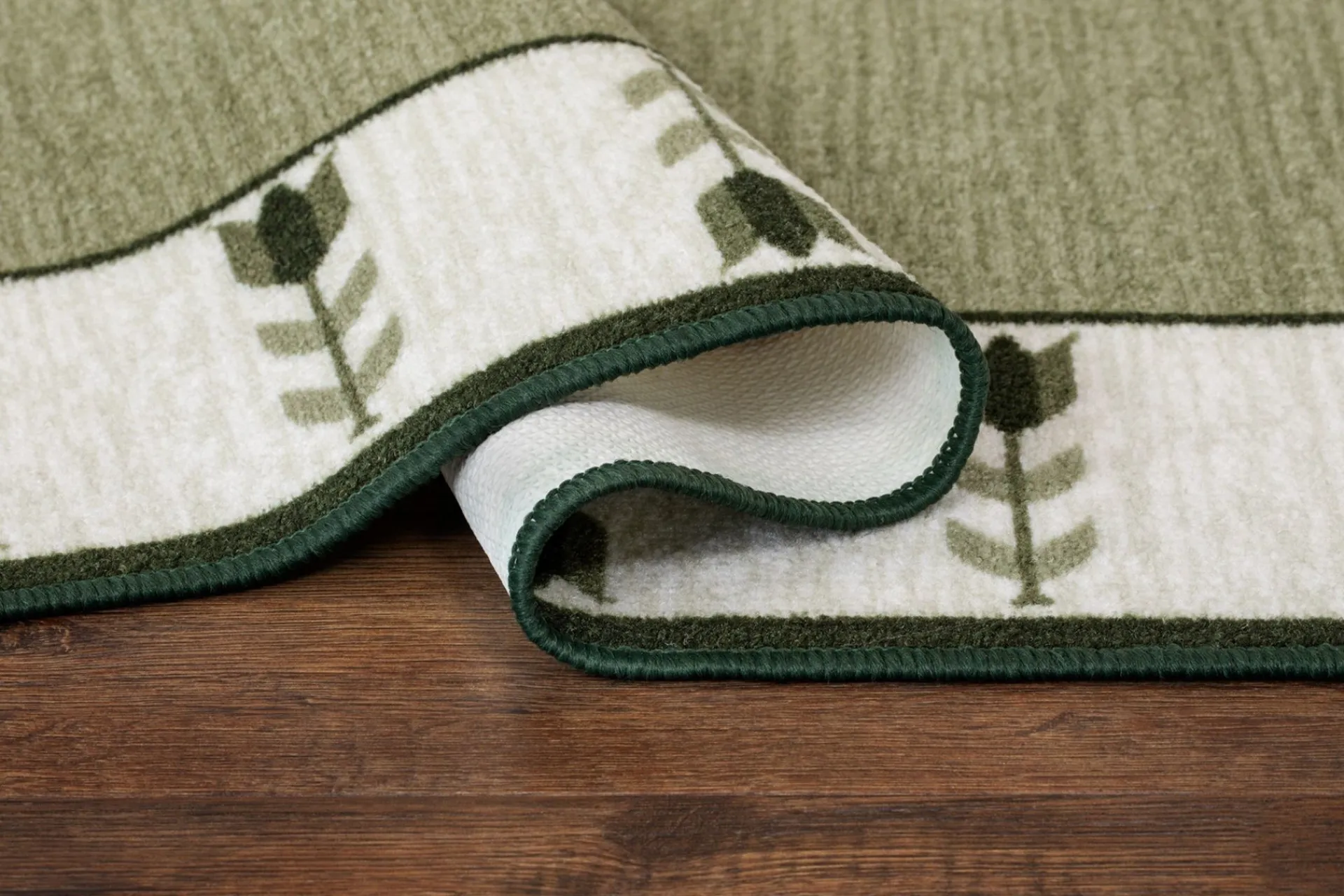 KM Home Tulpan Flatvevd Teppe 80x150 cm