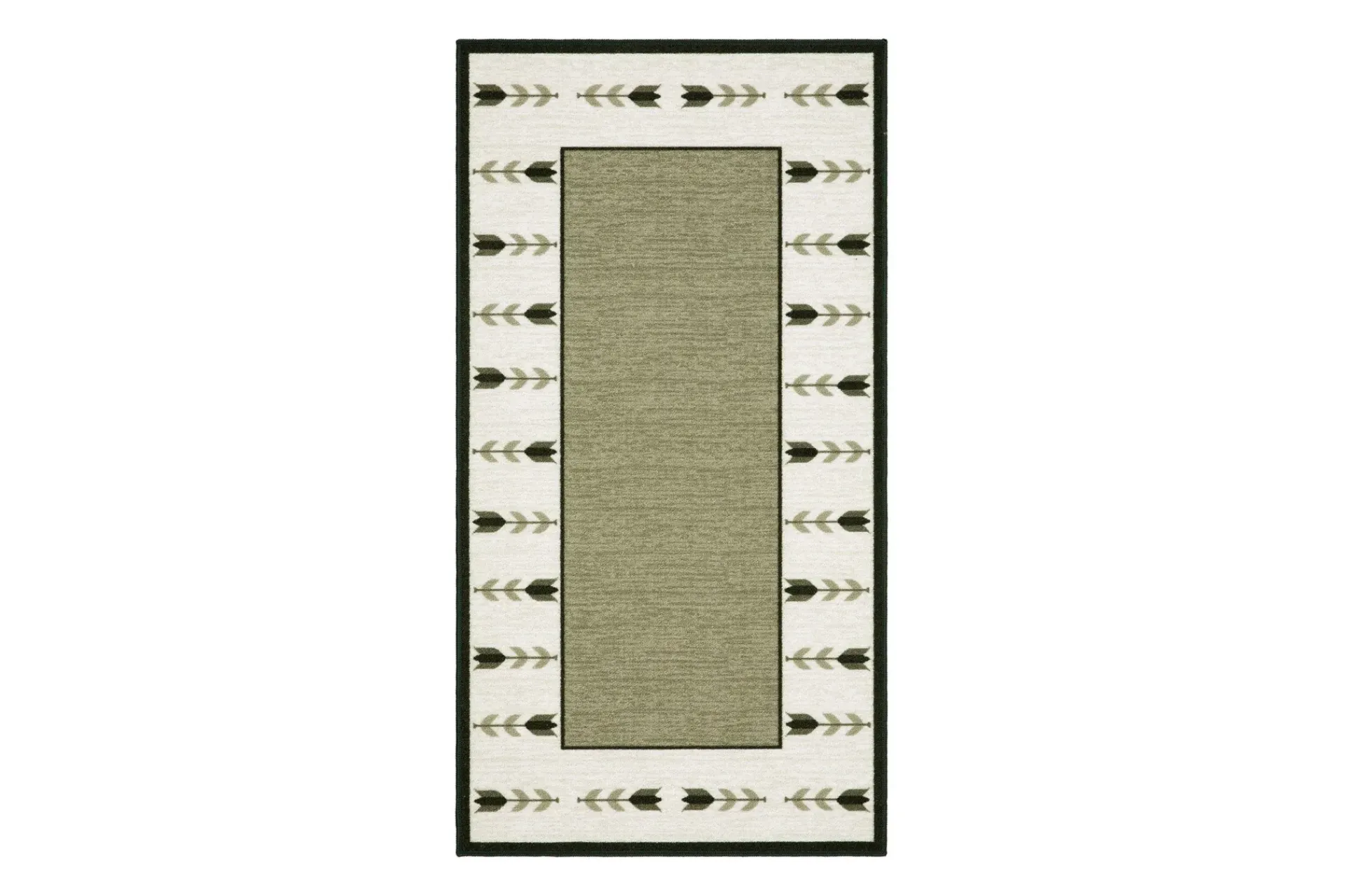 KM Home Tulpan Flatvevd Teppe 80x150 cm