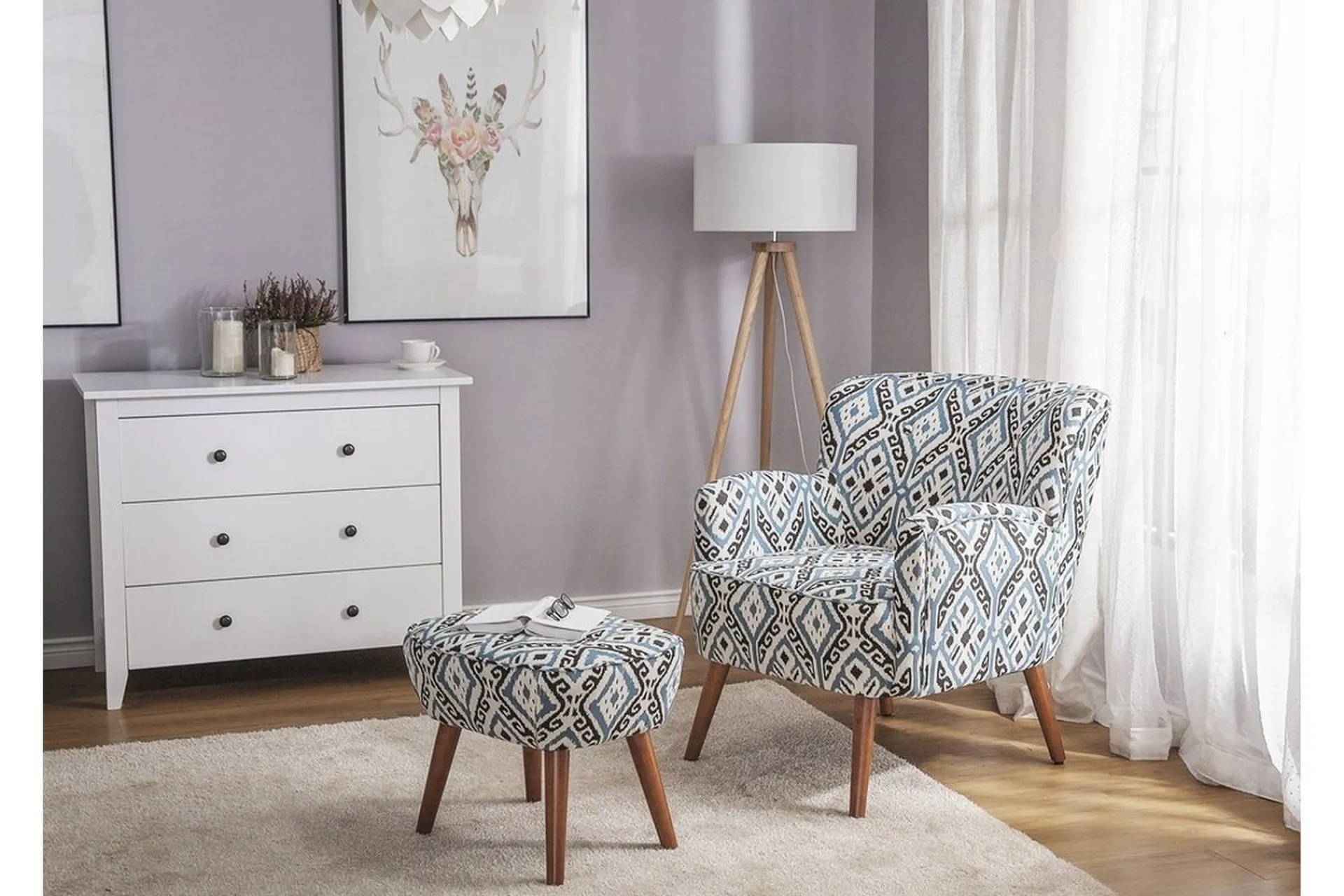 Lenestoler-TUMBA Lenestol Beige
