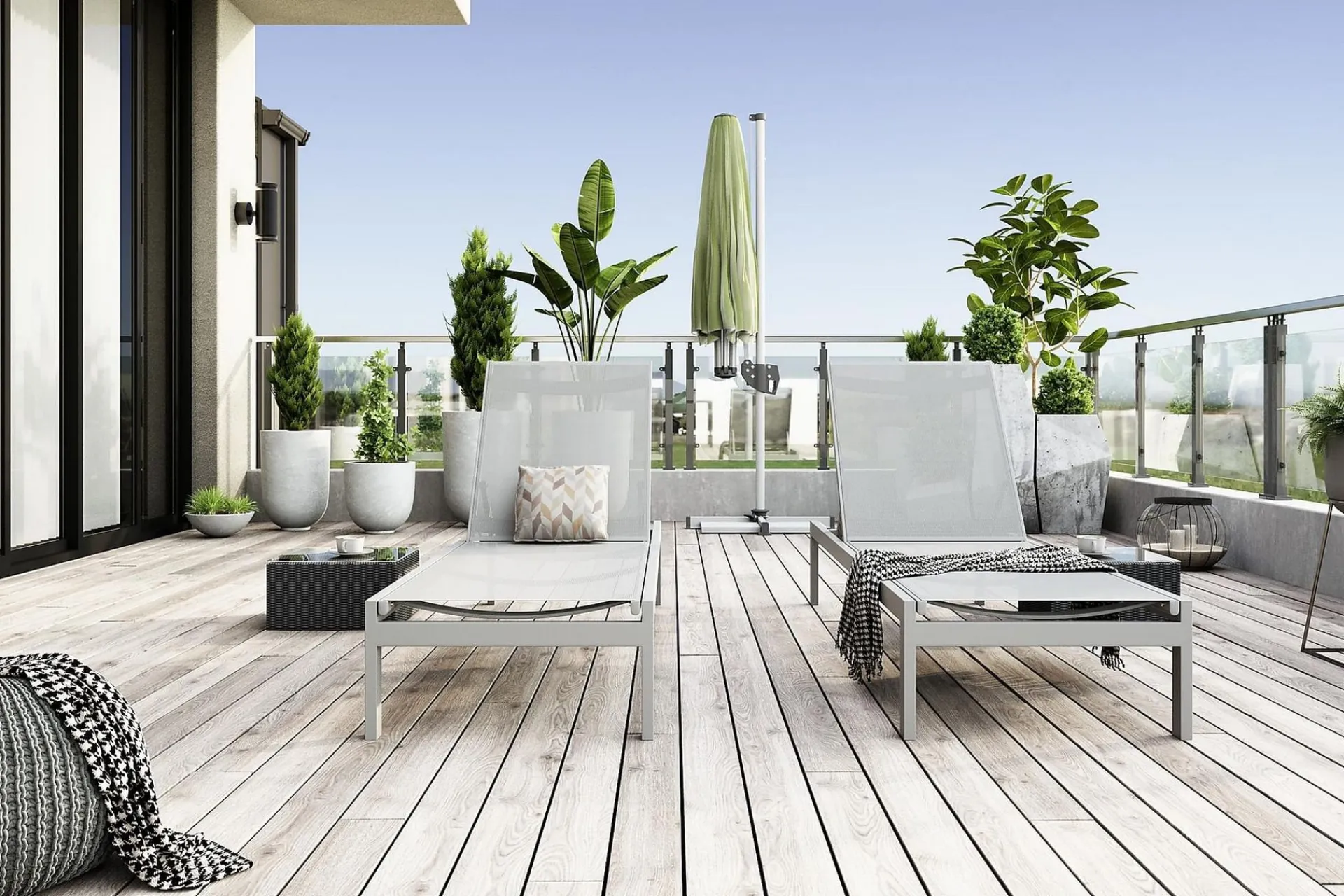 Comfort Garden Hengestoler|Utelenestoler-Tunis Solseng Hvit