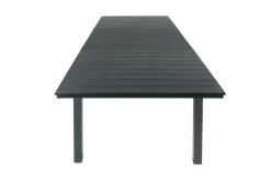 Comfort Garden Tunis spisebord utendørs 205/305x90 rektangulært uttrekkbart