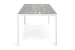 Comfort Garden Loungebord & Sofabord Utendørs-Tunis Spisebord 205x90 cm Hvit