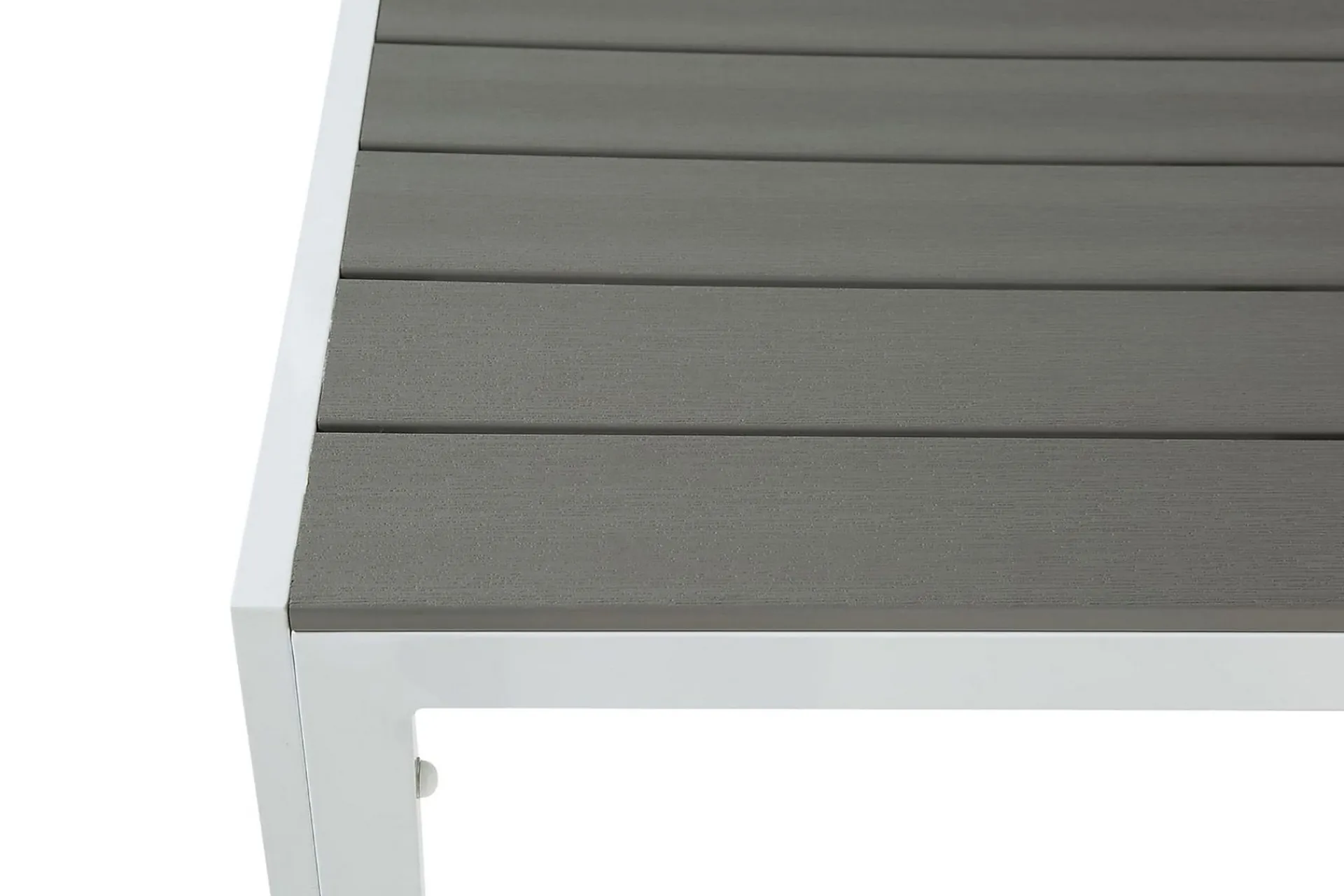 Comfort Garden Loungebord & Sofabord Utendørs-Tunis Spisebord 205x90 cm Hvit