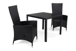 Comfort Garden Tunis Spisegruppe 90+2 Jenny Regulerbare Stoler