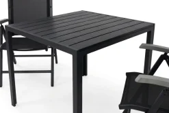 Comfort Garden Tunis Spisegruppe 90+2 Monaco Lyx Posisjonsstoler