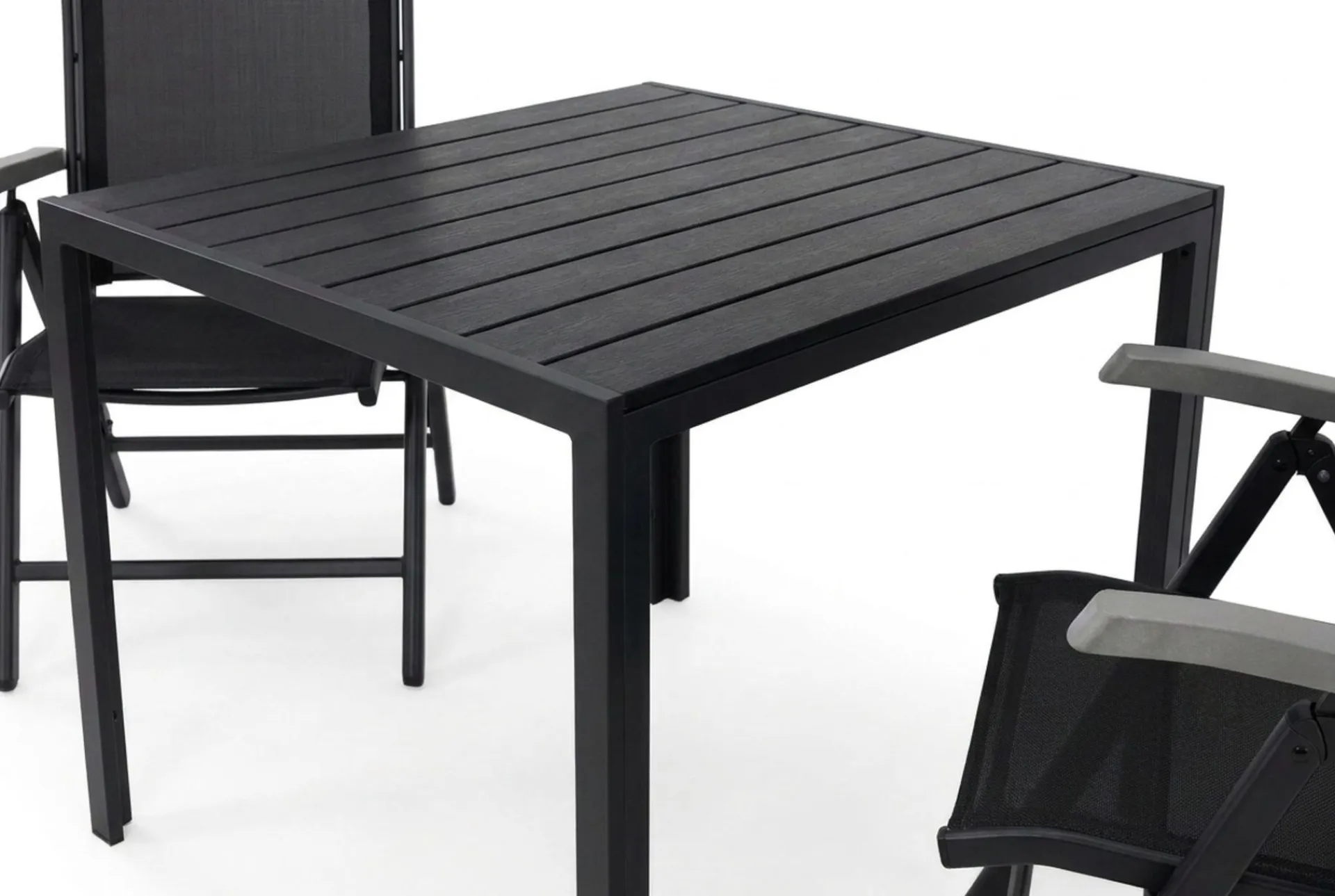 Comfort Garden Tunis Spisegruppe 90+2 Monaco Lyx Posisjonsstoler
