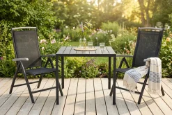 Comfort Garden Tunis Spisegruppe 90+2 Monaco Lyx Posisjonsstoler