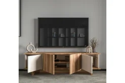 TV-bord Diannare Beige / Valnøtt