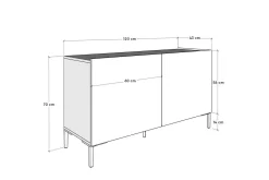 TV-bord Galnor Almasi /