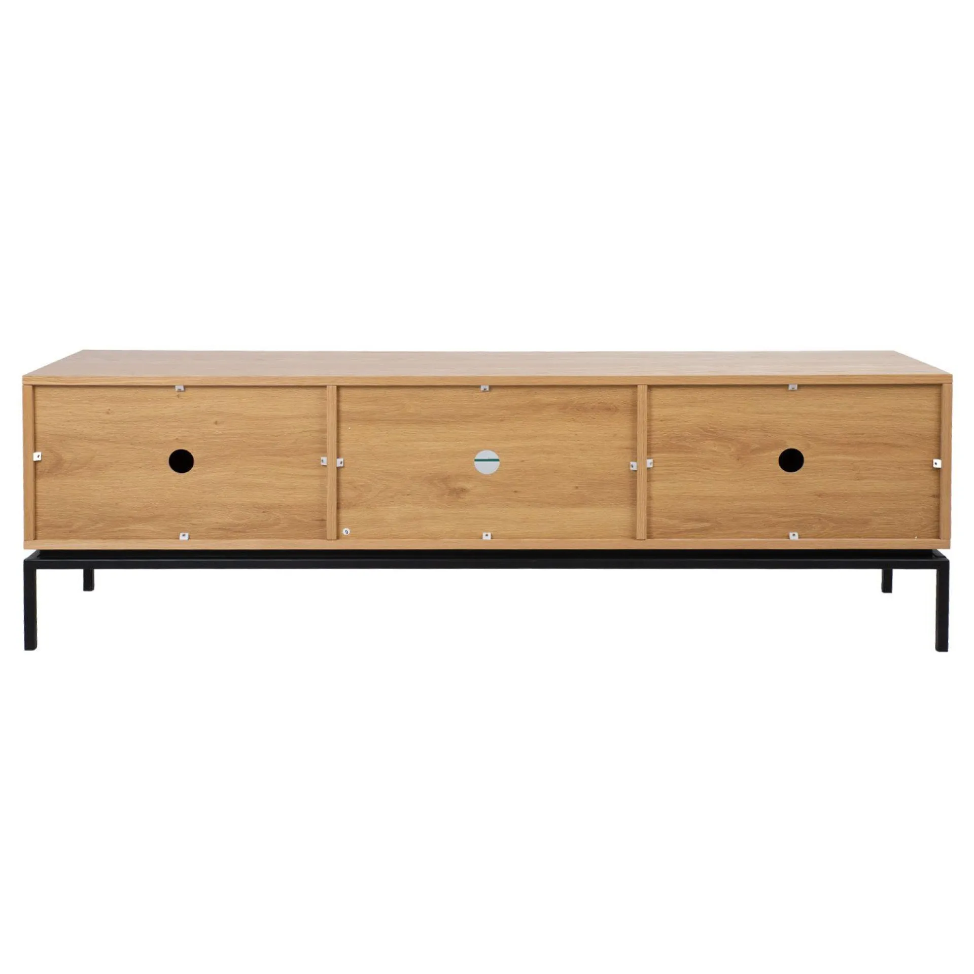 Tv-Benk & Mediabenk-TV-bord HOME4YOU Cindy 180x40x55 cm MDF eik lys eik