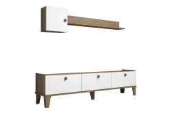 TV Unit Eik|Hvit