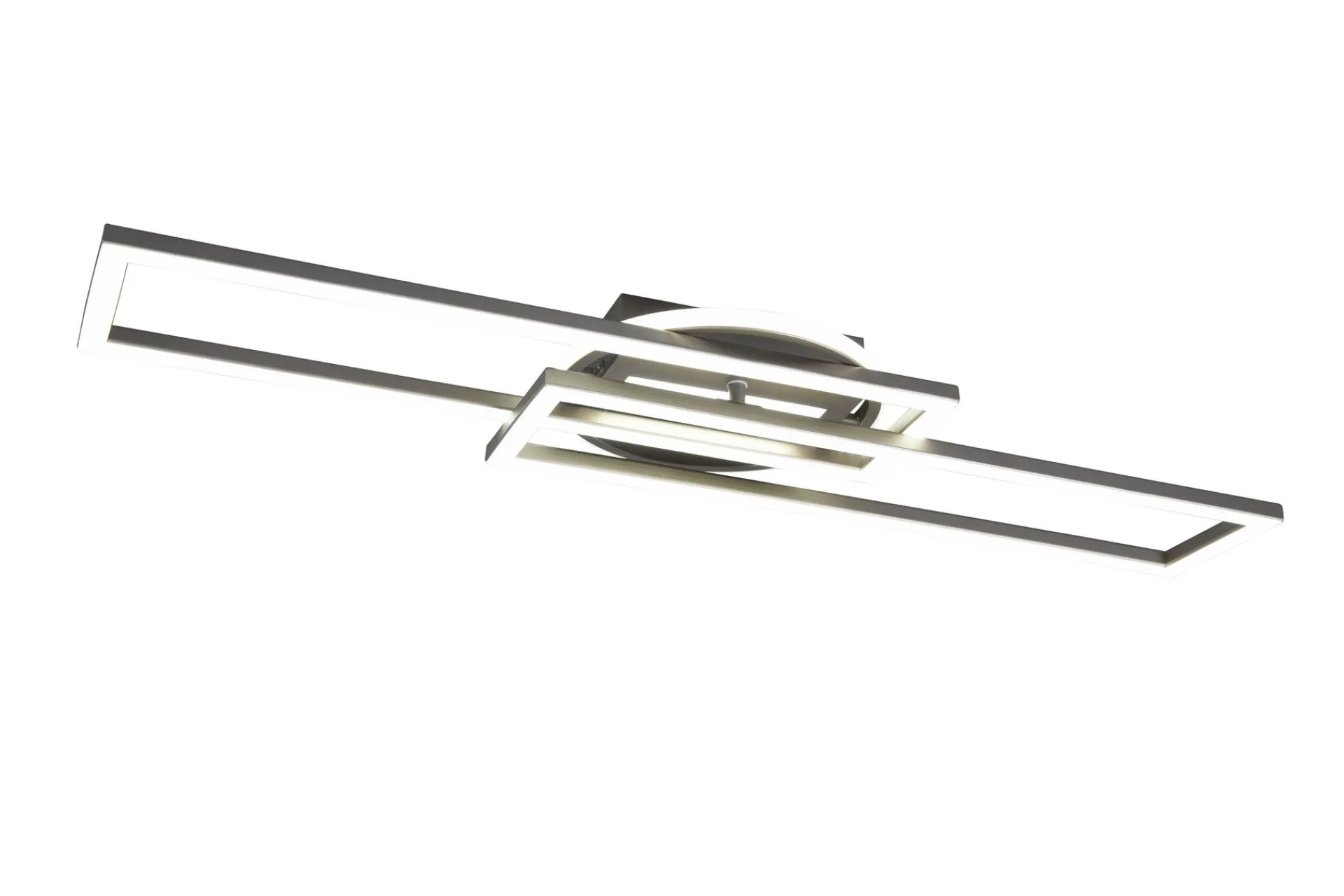 Trio Lighting Twister LED-Taklampe Børstet Stål