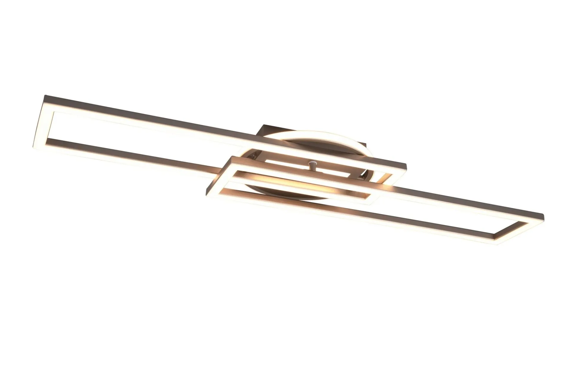 Trio Lighting Twister LED-Taklampe Børstet Stål
