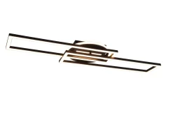 Trio Lighting Twister LED-Taklampe Mattsvart