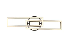 Trio Lighting Twister LED-Taklampe Mattsvart