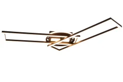 Trio Lighting Twister LED-Taklampe Mattsvart