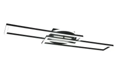 Trio Lighting Twister LED-Taklampe Mattsvart