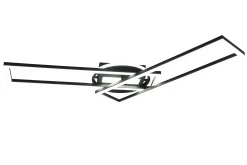 Trio Lighting Twister LED-Taklampe Mattsvart