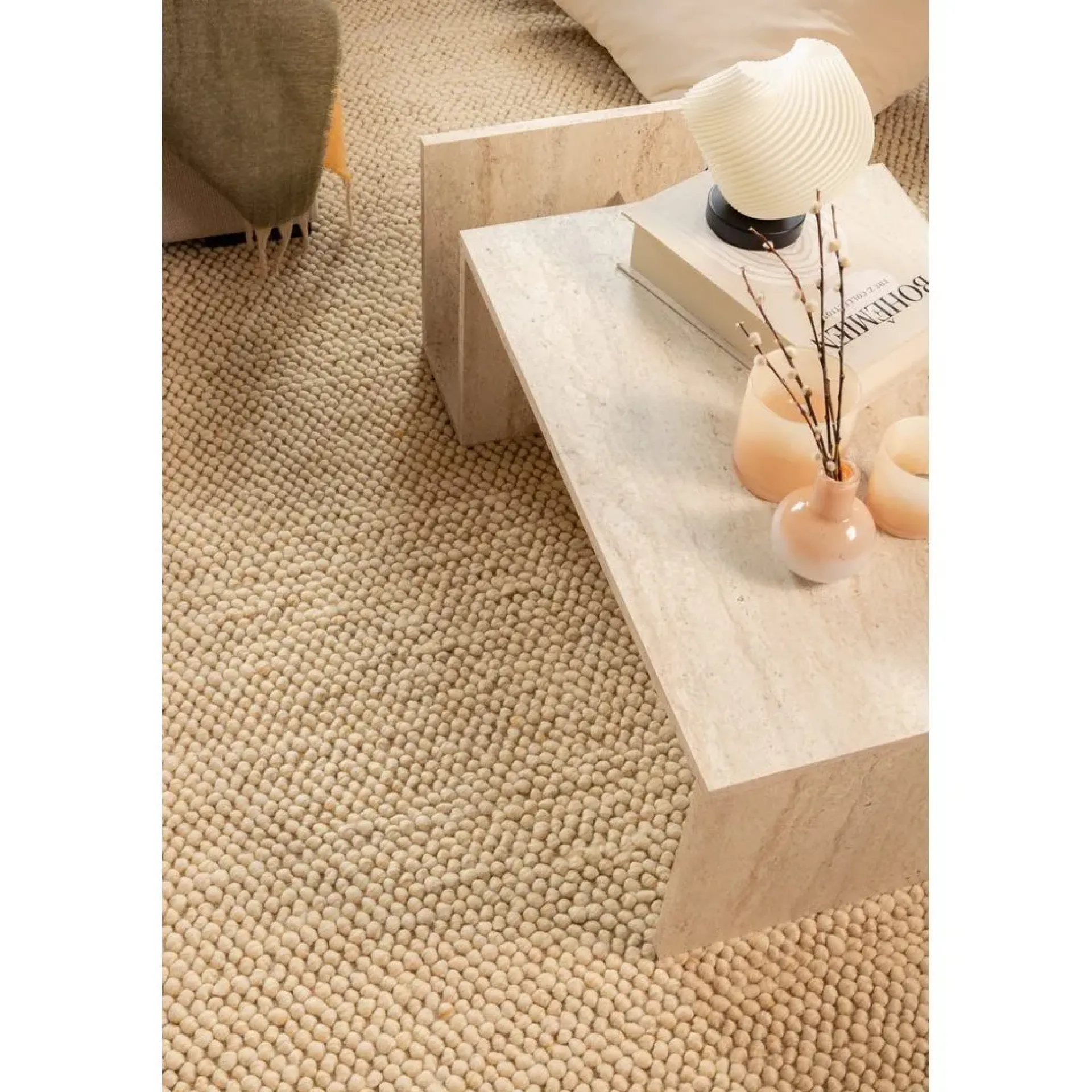 KM Home Ullteppe Bubble Kvadrat