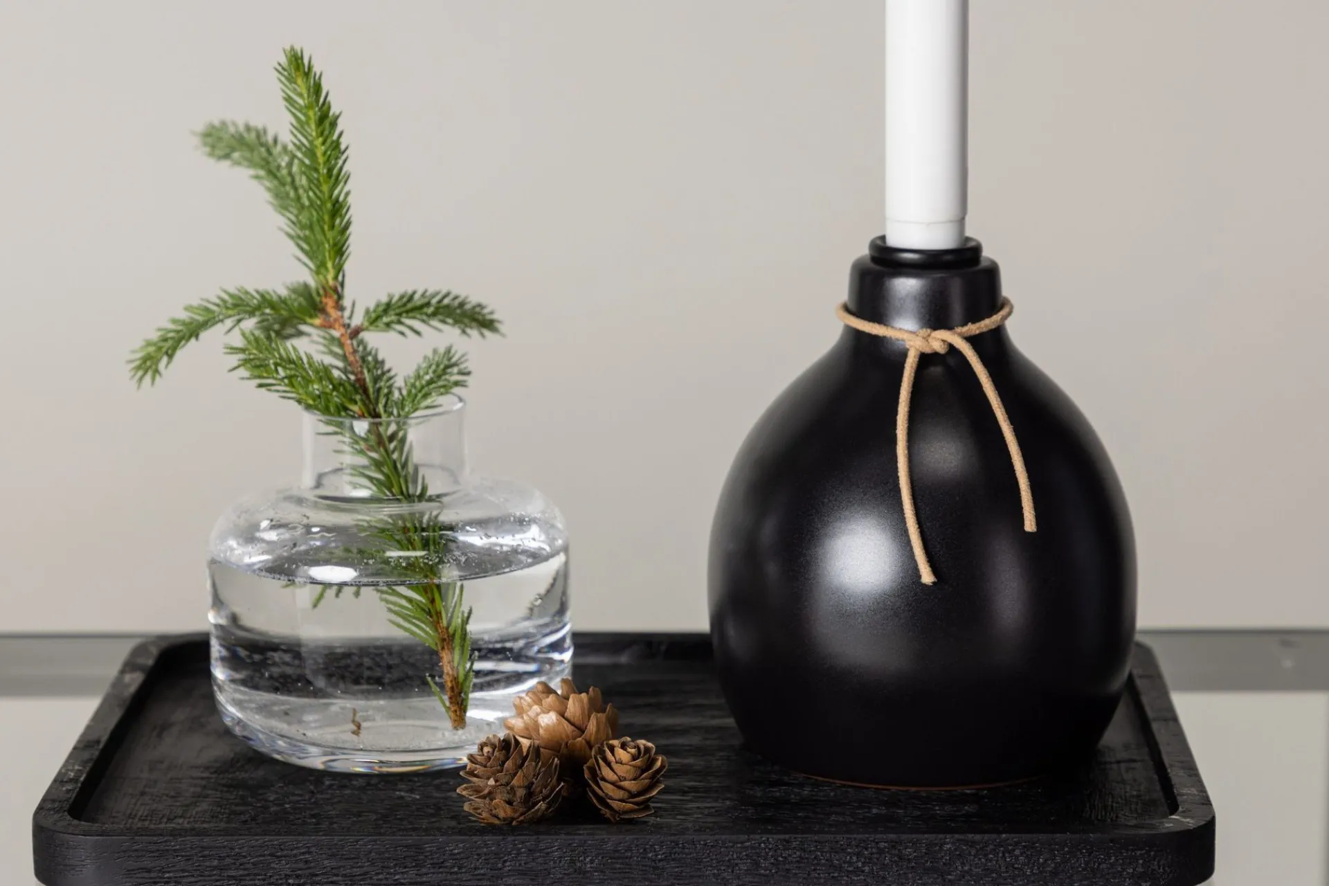 Venture Home Lysestaker Og Lykter|Stearinlys-Ulricehamn Lysestake Svart