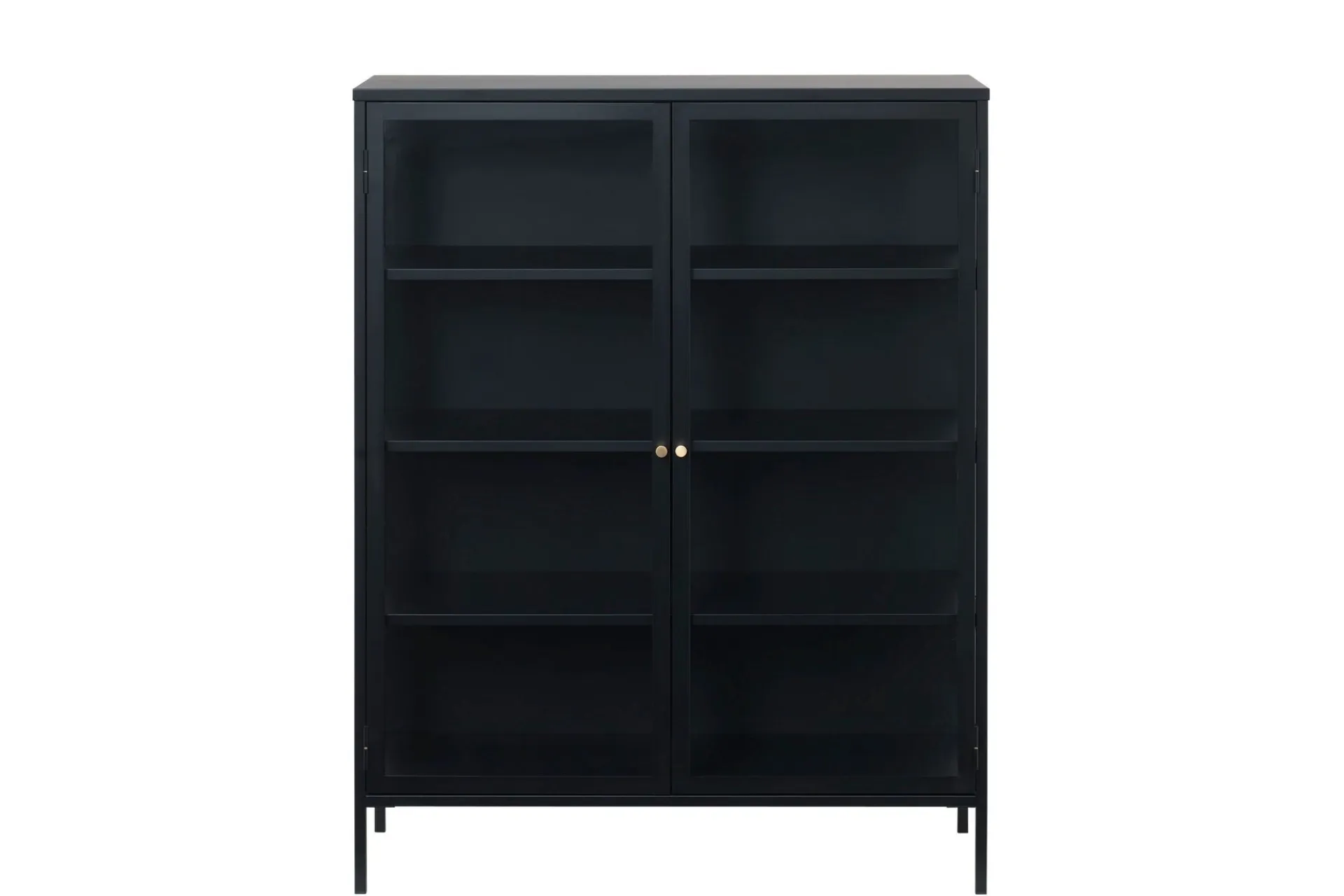 Oppbevaringsskap|Skap-Umbri Highboard 110x140 cm Svart