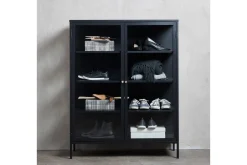 Oppbevaringsskap|Skap-Umbri Highboard 110x140 cm Svart