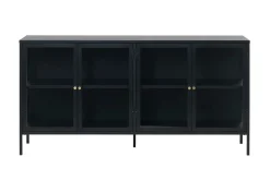 Sideboard & Skjenker-Umbri Sideboard 4 delar 170 cm Svart