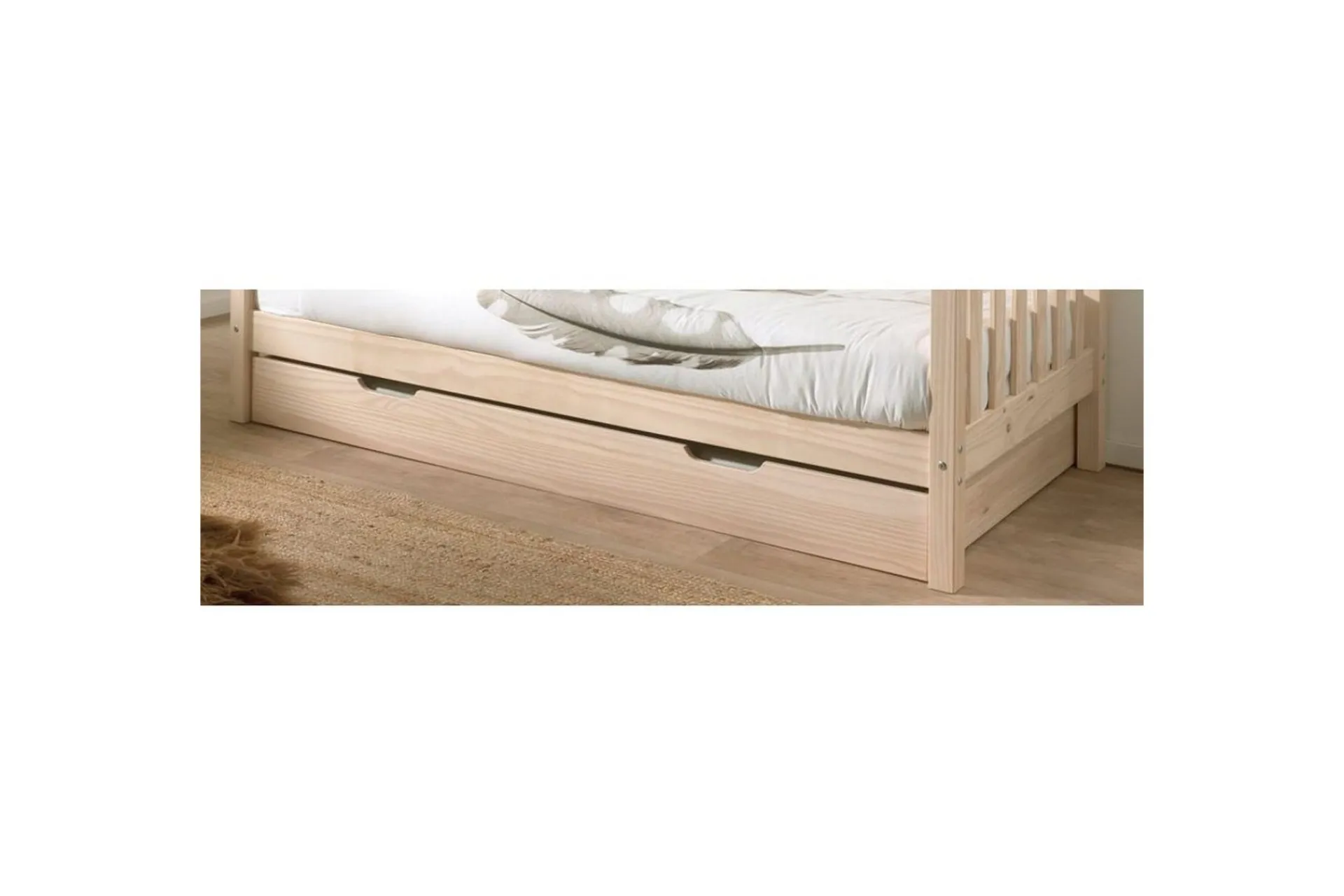 Barnebord-UnderBed Fritz Naturlig Natural