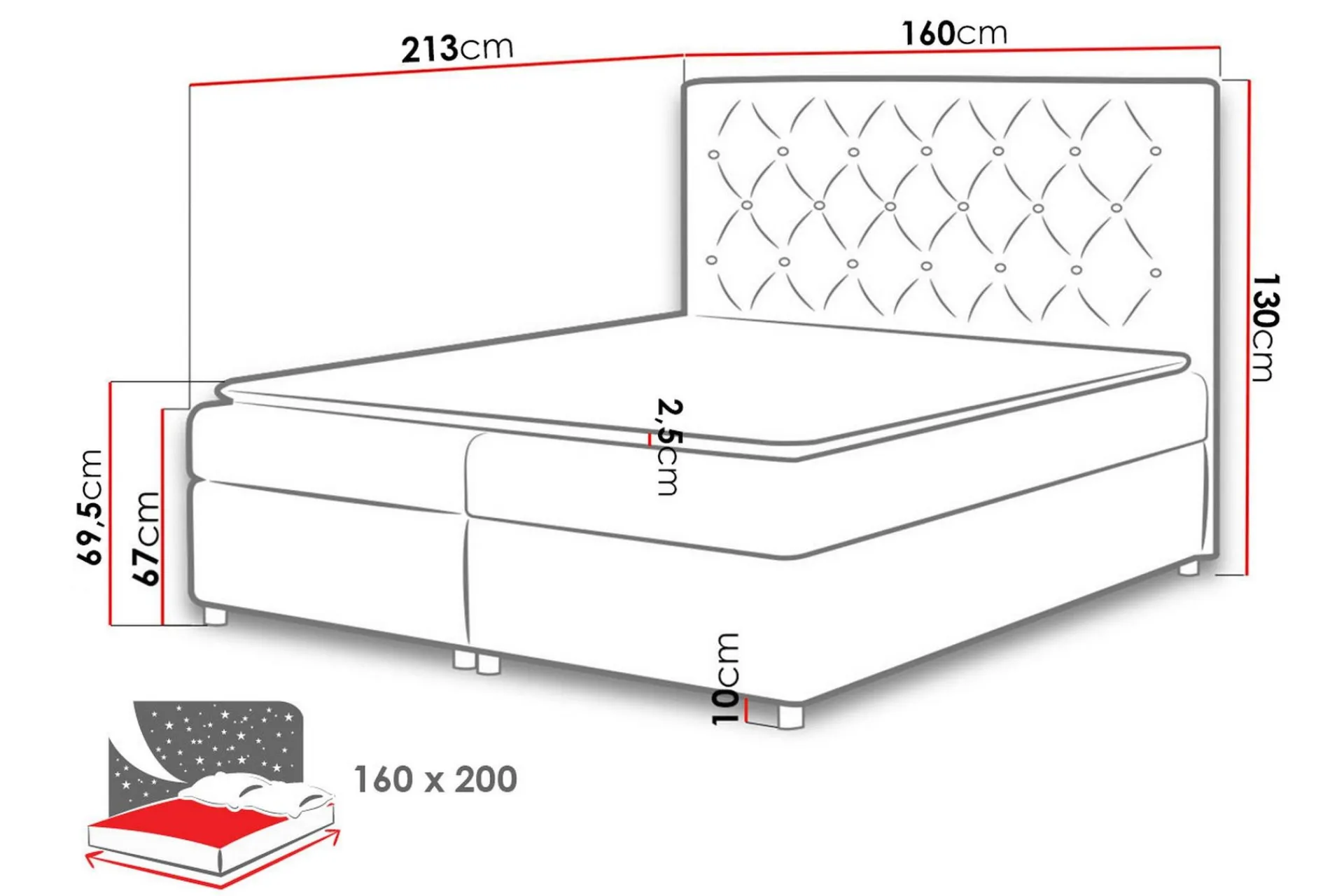 Kontinentalsenger|Seng Med Oppbevaring-Undredal Kontinentalseng 160x200 Haze 17