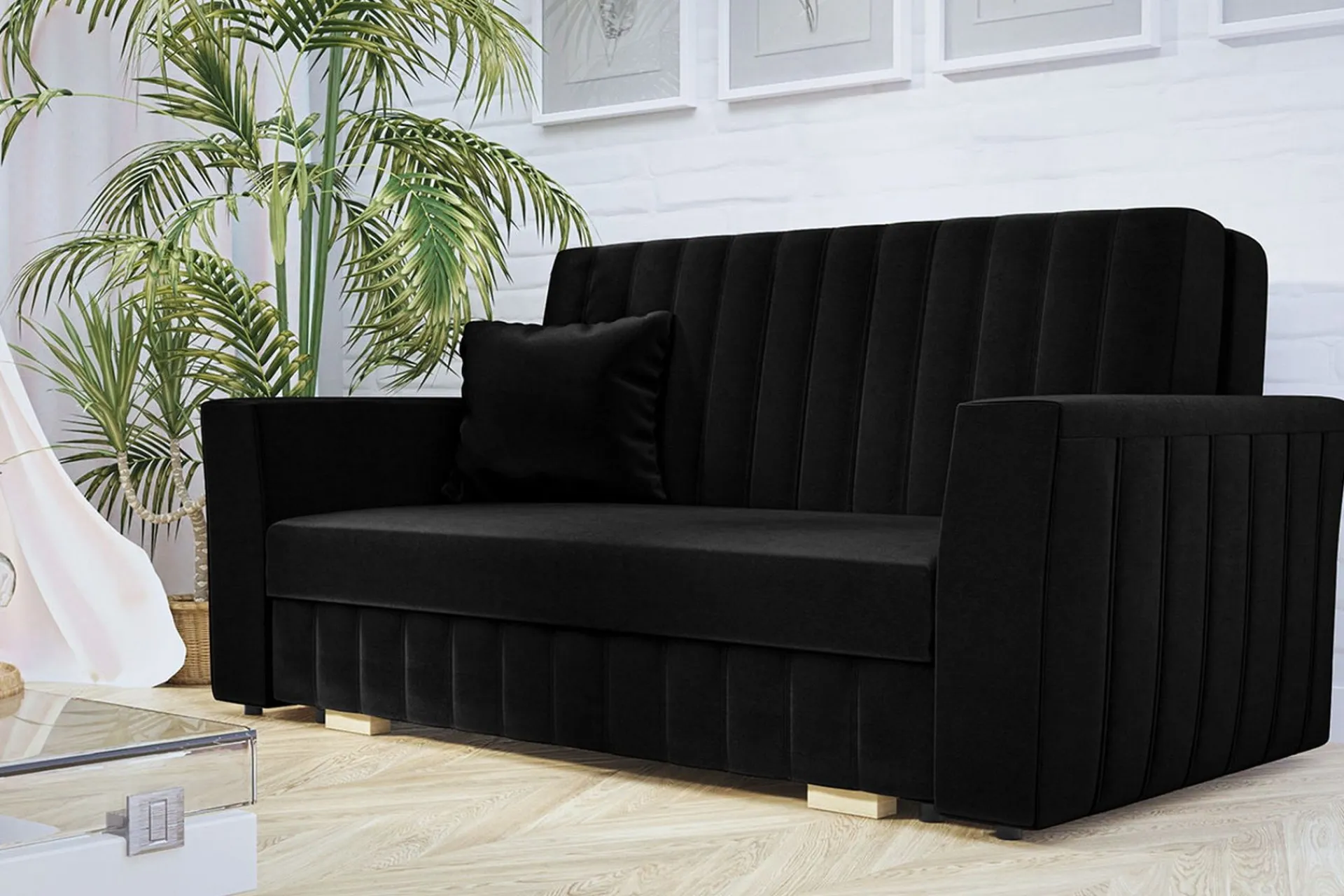 Upperud 3-seters Sovesofa