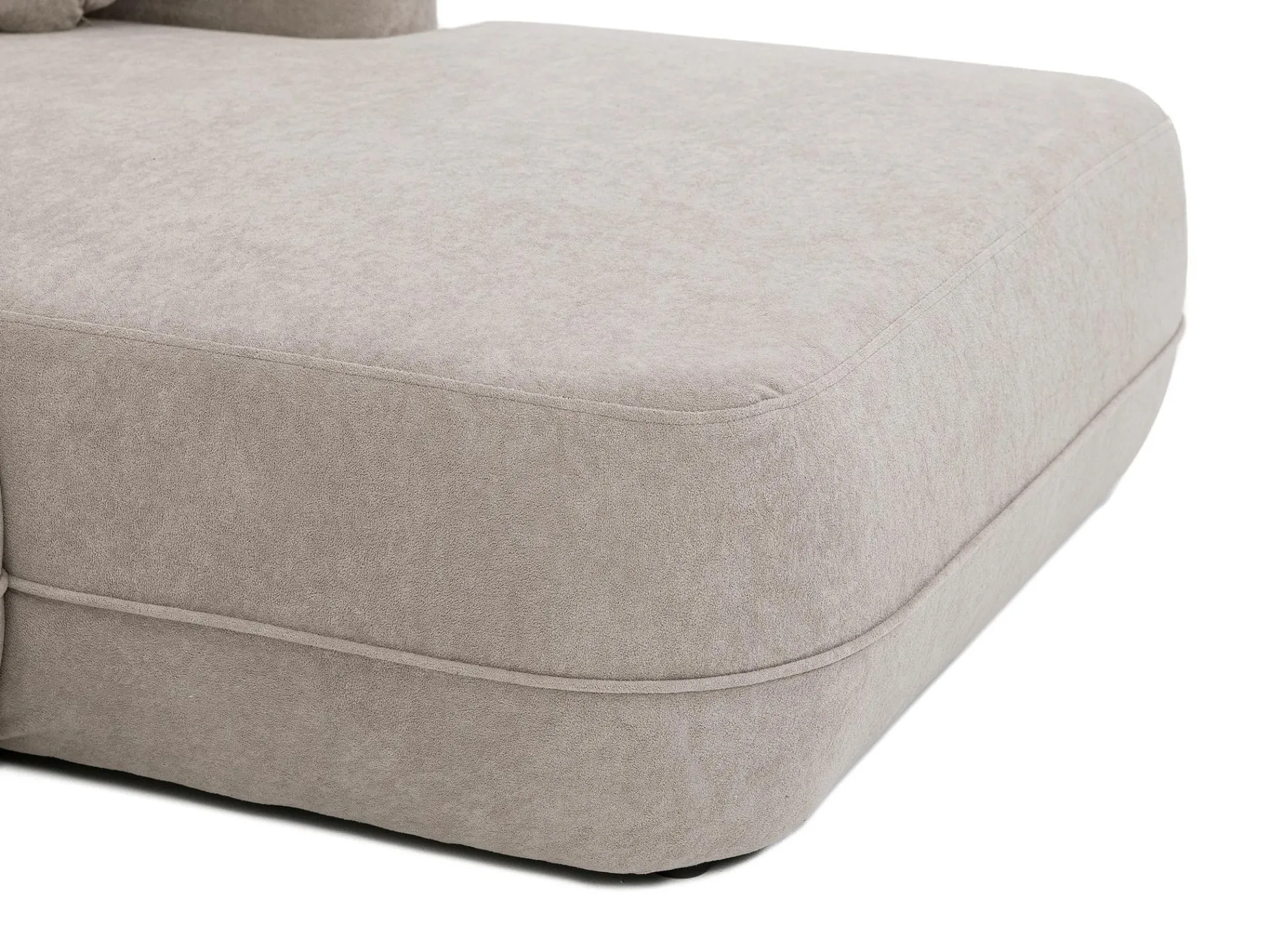 Sovesofaer-Uppland Sovesofa med dobbel sjeselong 5-seter Beige