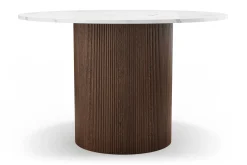 Andrarum Spisebord & Kjøkkenbord-Uppveda Spisebord 120 cm Rundt Brun,Hvit