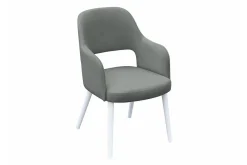 Karmstoler-Uptown Matstol White Hvit